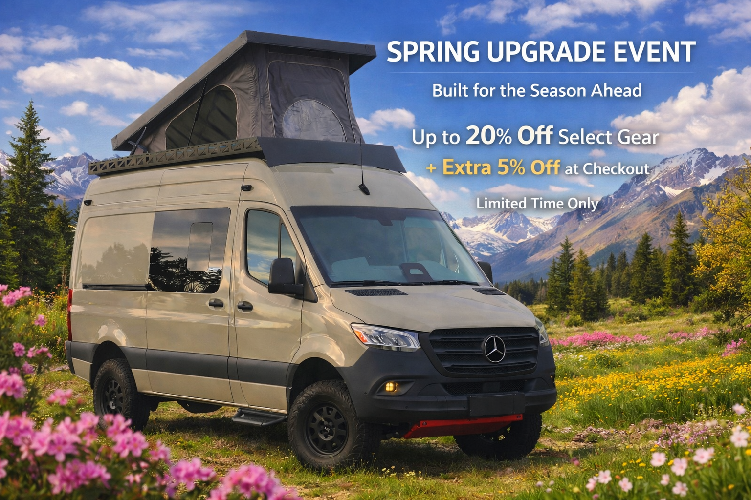 Adventure Season Kickoff Sale