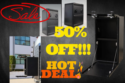 Limited Edition | Split Door Storage Box - Carbon Fiber Version