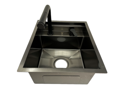 Black Camper Van / RV Sink | Hidden Sink