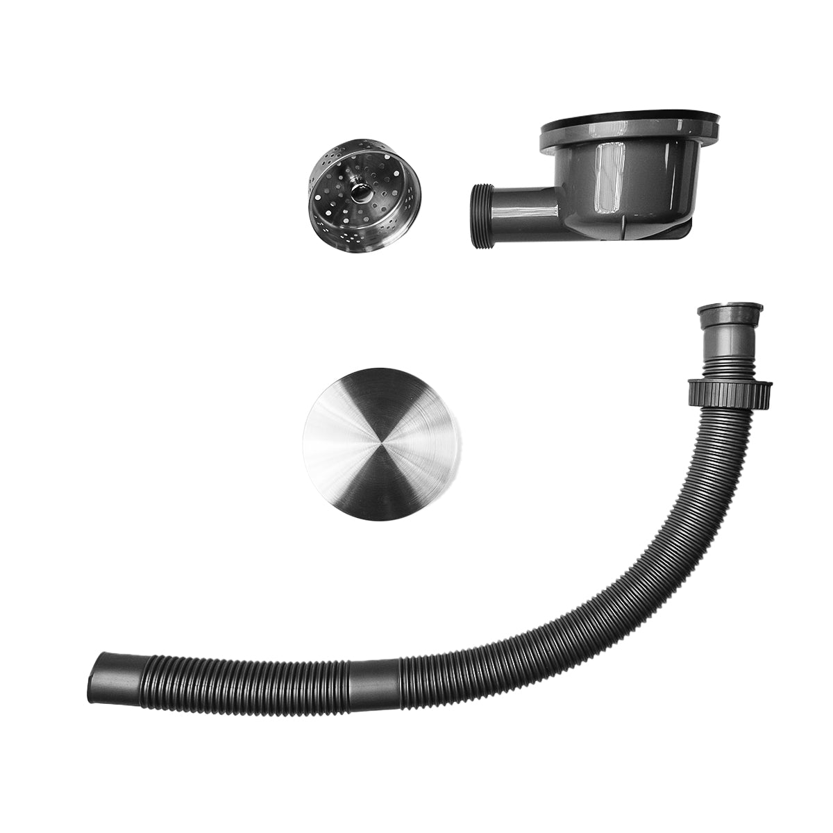 Tec Vanlife low-profile 3 1/2-inch camper van and RV sink drain
