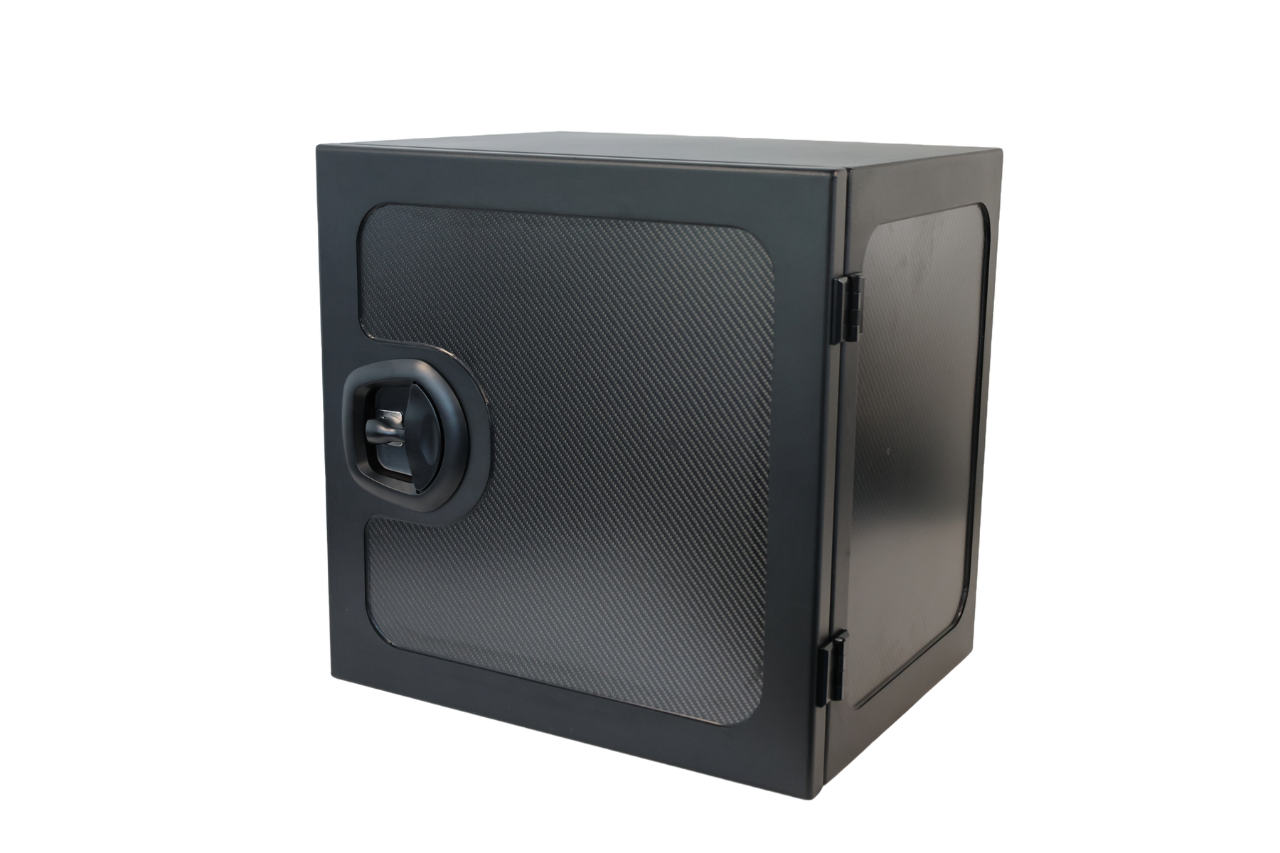 Grande carbon-fiber hybrid rear exterior van storage box