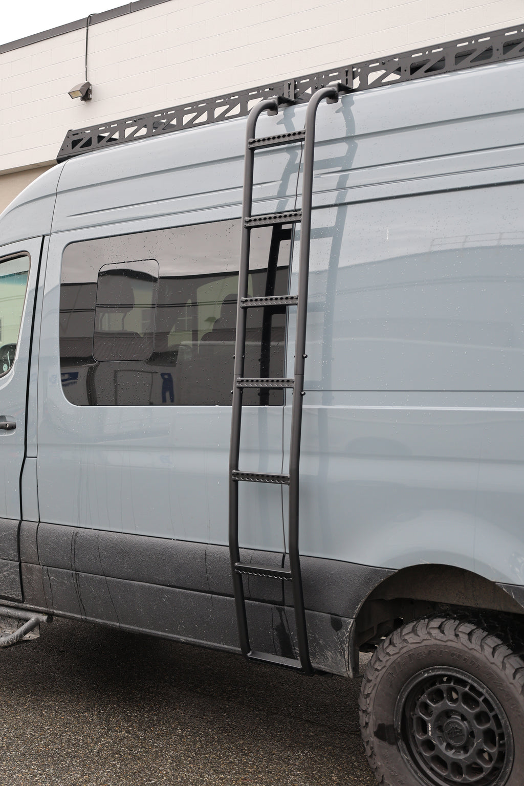 Aluminum Sprinter Side Ladder - High Roof