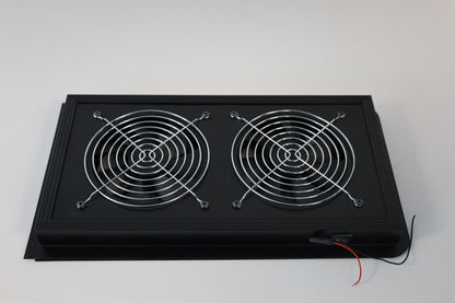 VW1033 Dual-Fan Half Slider Bunk Window