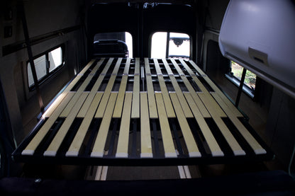 Camper Van Expandable Elevator Bed