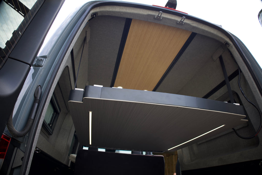 Camper Van Expandable Elevator Bed – Tec Vanlife