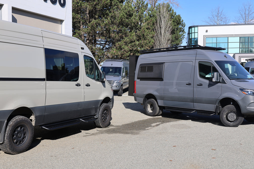 Sprinter Running Boards – Hexagon Series