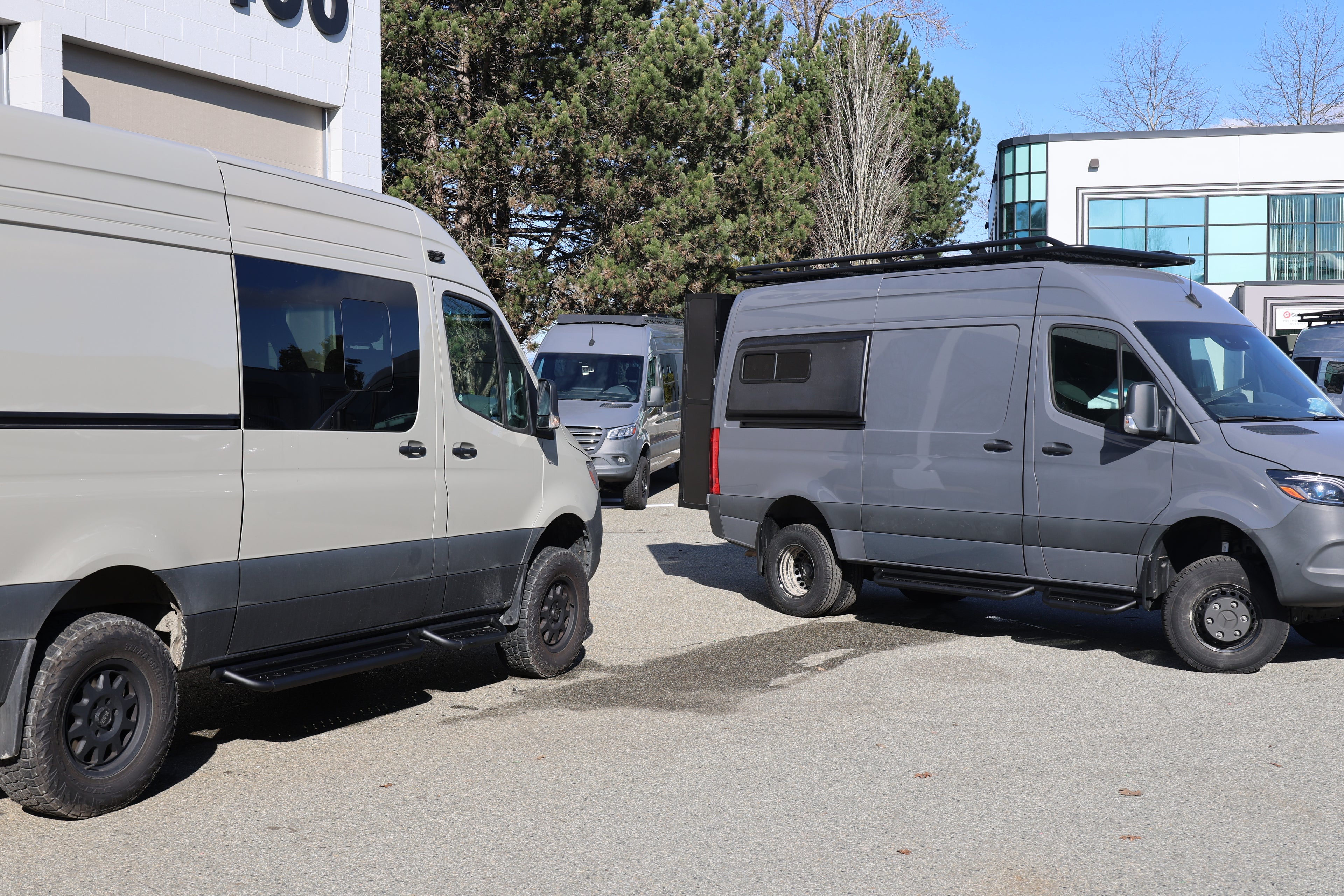 Sprinter Running Boards – Hexagon Series