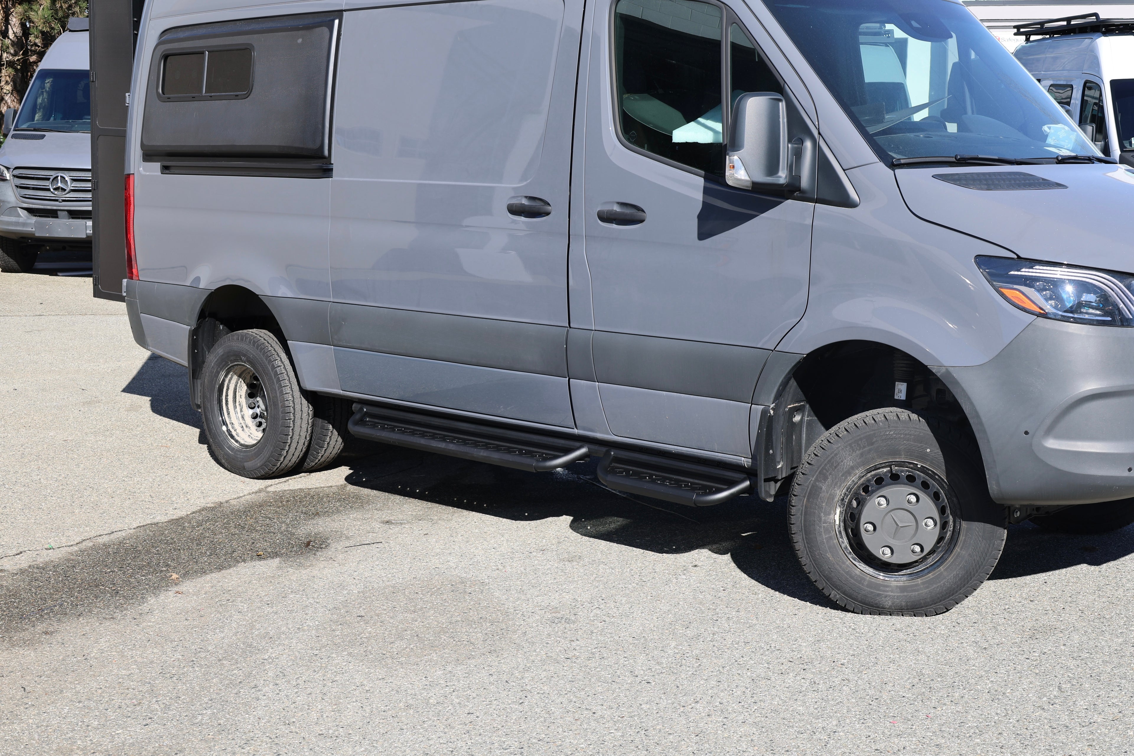 Sprinter Running Boards – Hexagon Series