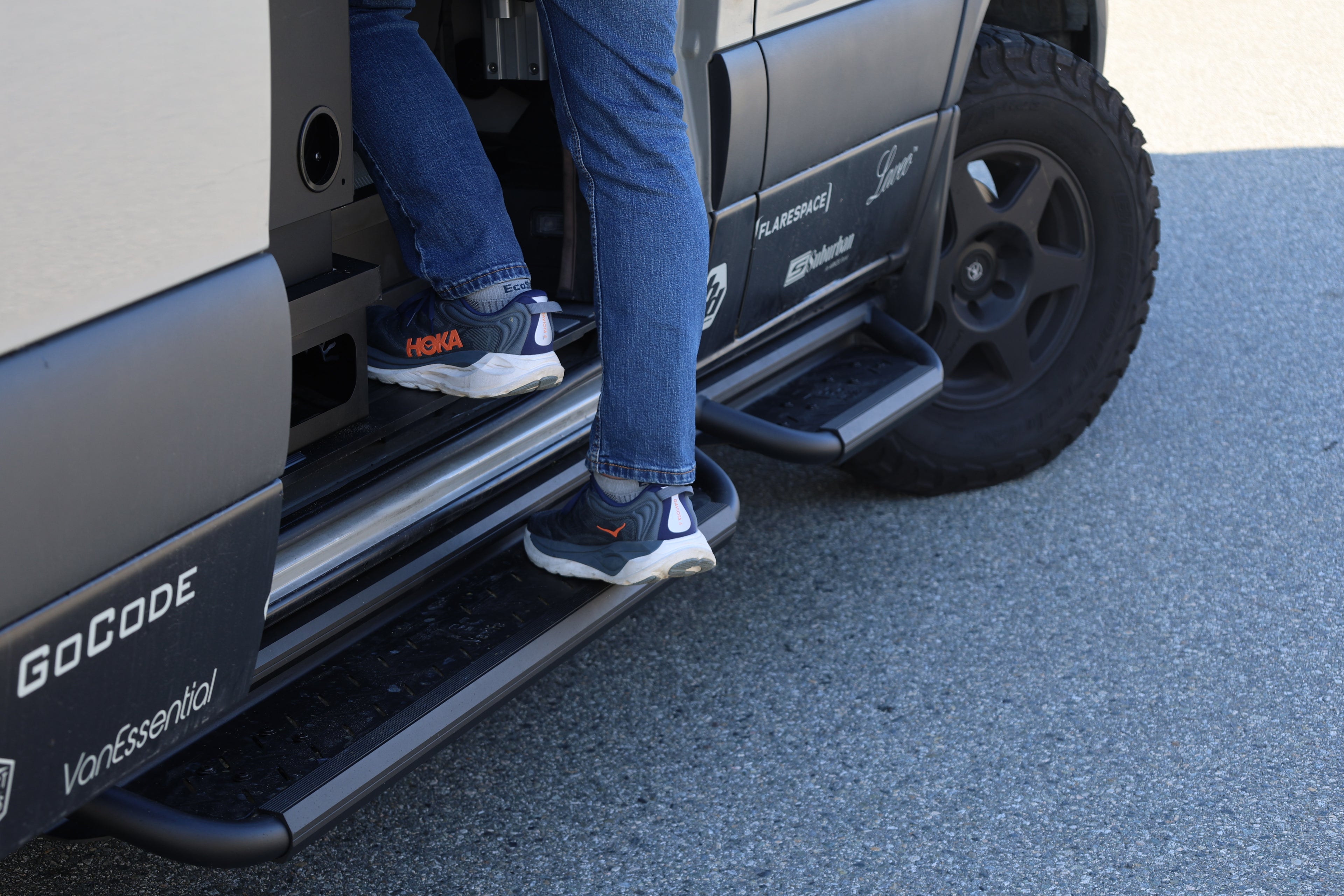 Sprinter Running Boards – Hexagon Series