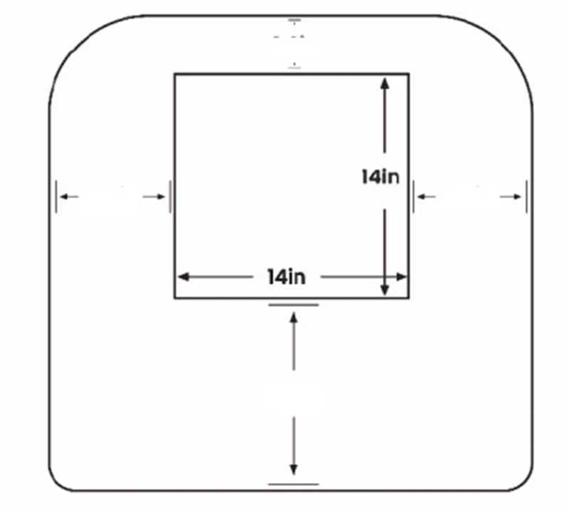 CaveWave C2 SERIES 12V/24V/48V ROOFTOP AIR CONDITIONER 8500-9500BTU (14" x 14" OPENING)