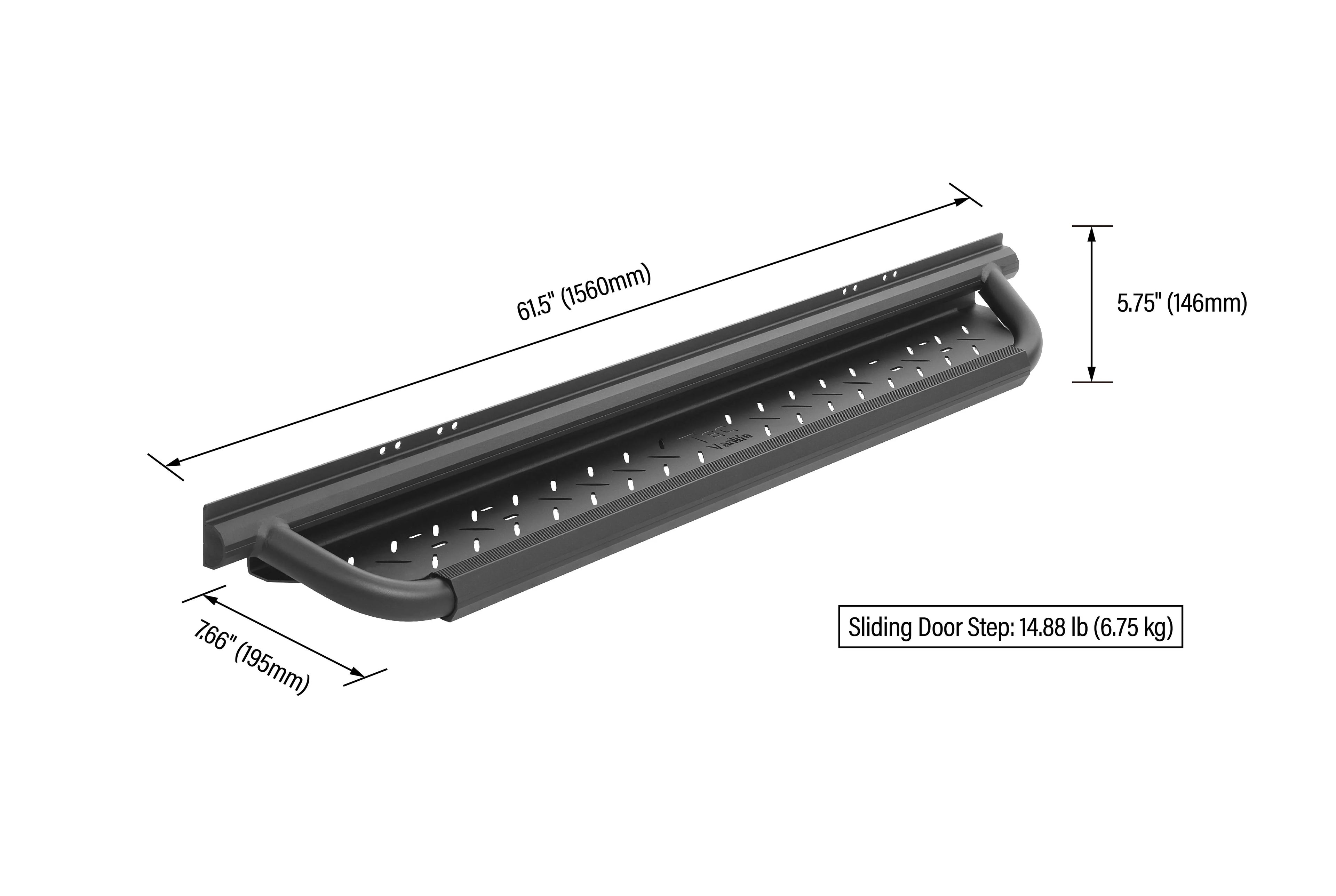 Sprinter Running Board – Hexagon Series