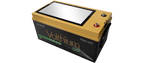 Volthium 12V 400Ah self-heating battery With LCD Display