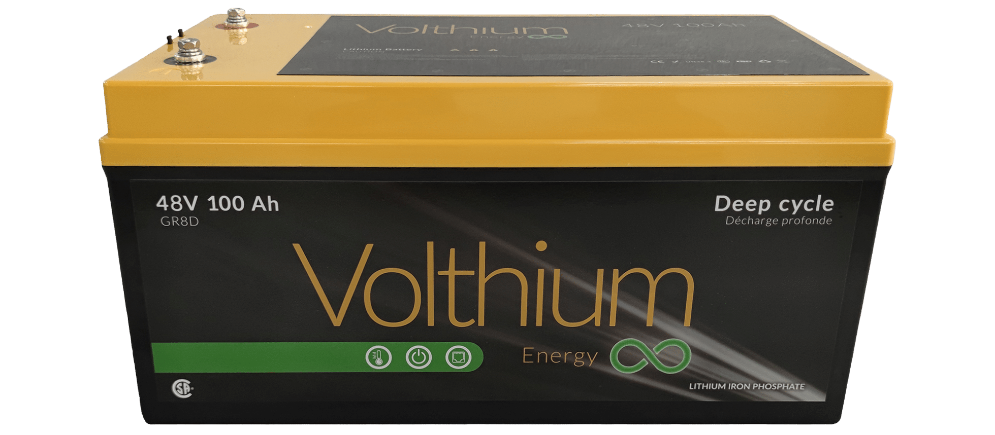 Volthium 48V 100Ah Self-Heating battery
