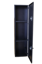 Camper van exterior ski and snowboard storage box
