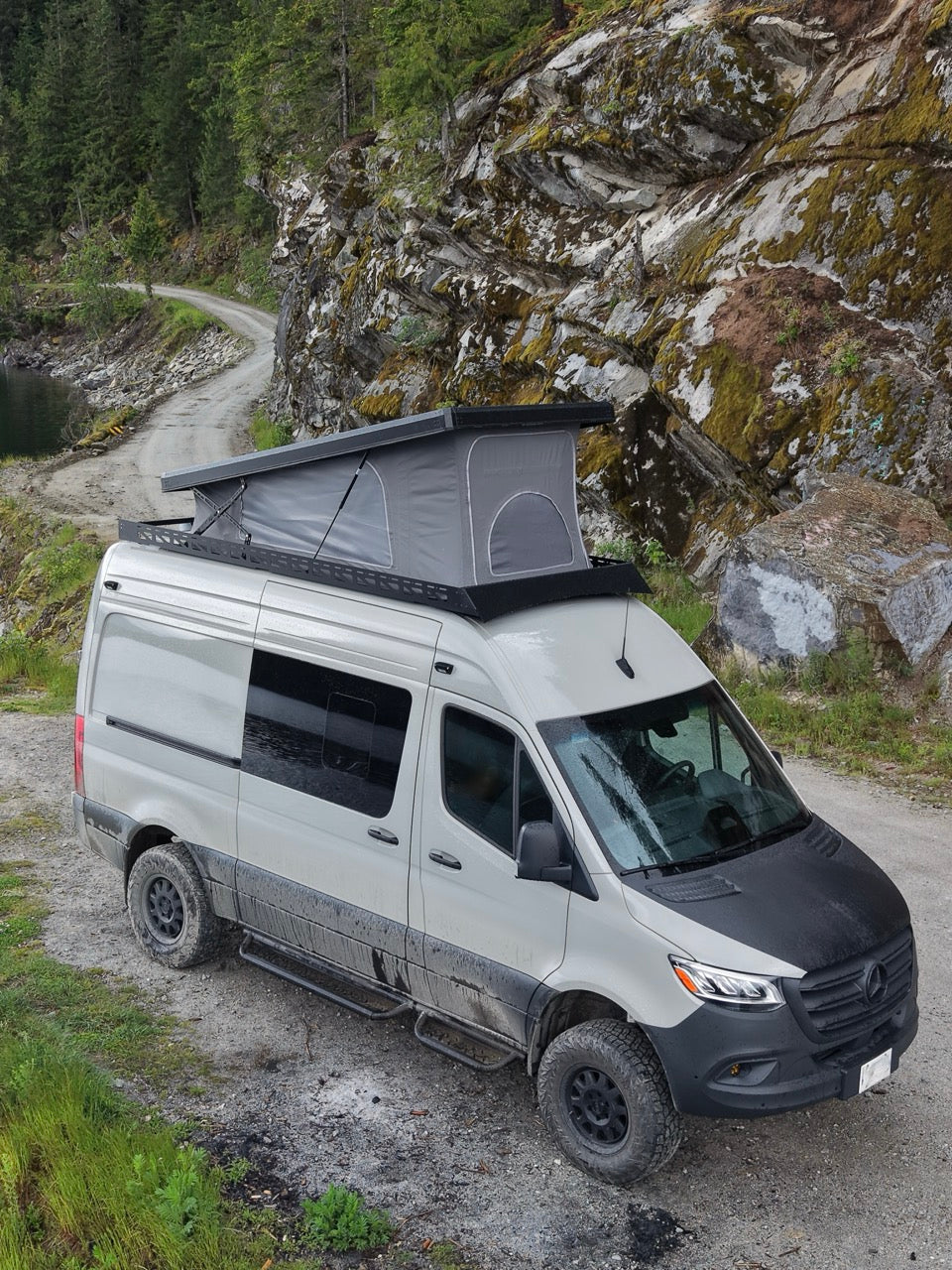 Sprinter Carbon Fiber Roof-Top Tent System – Tec Vanlife