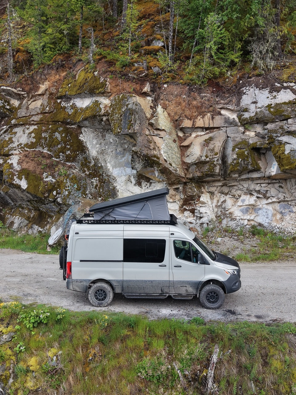 mercedes roof tent Sprinter Carbon Fiber Roof-Top Tent System – Tec Vanlife