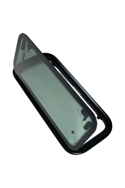 Glass & Acrylic Dual Pane Camper Windows 700x300mm (27.56"x11.81")