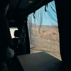 Ford Transit Sliding Door Bug Screen | VanEssential
