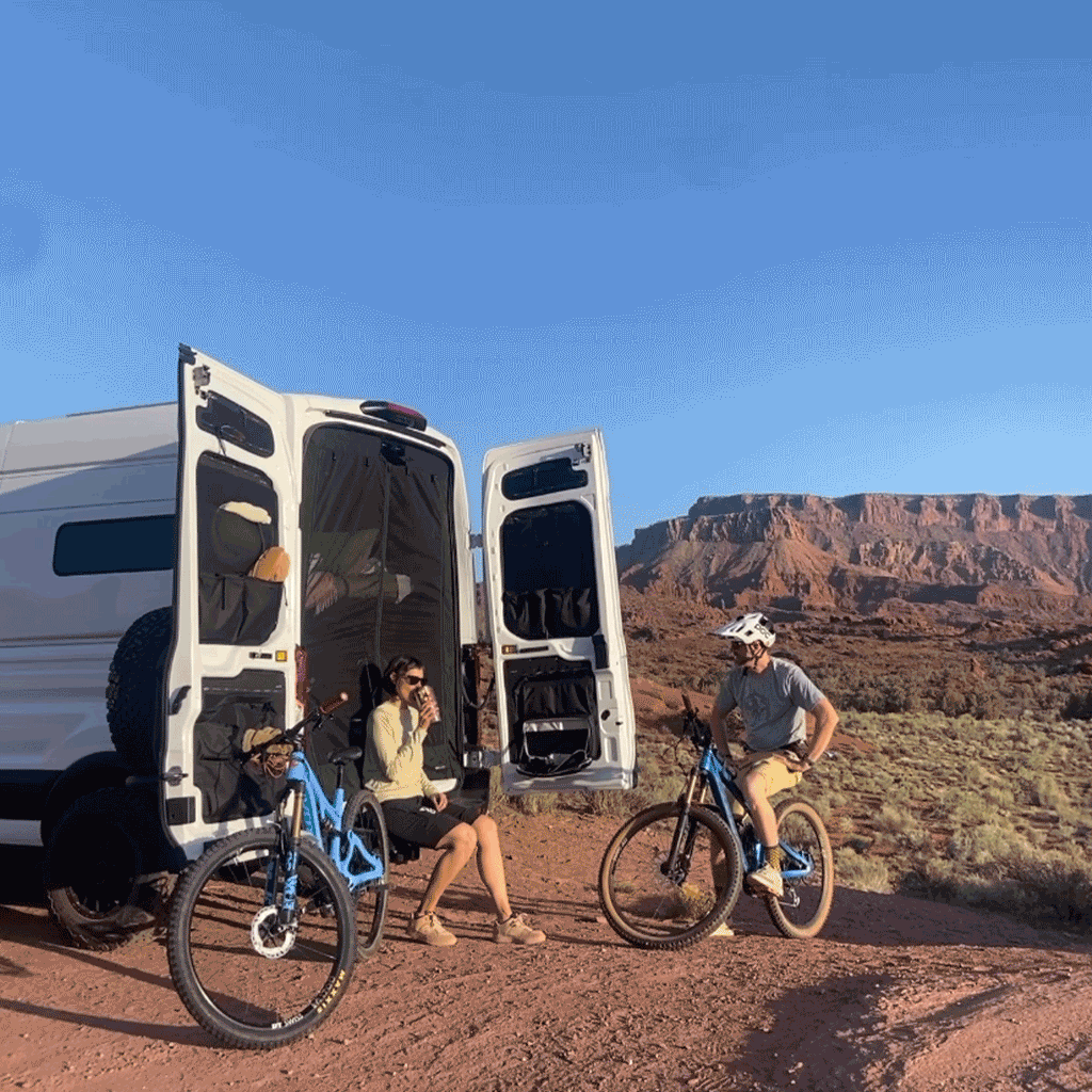 VanEssential Ford Transit Lower Rear Door Storage Panels (Pair)