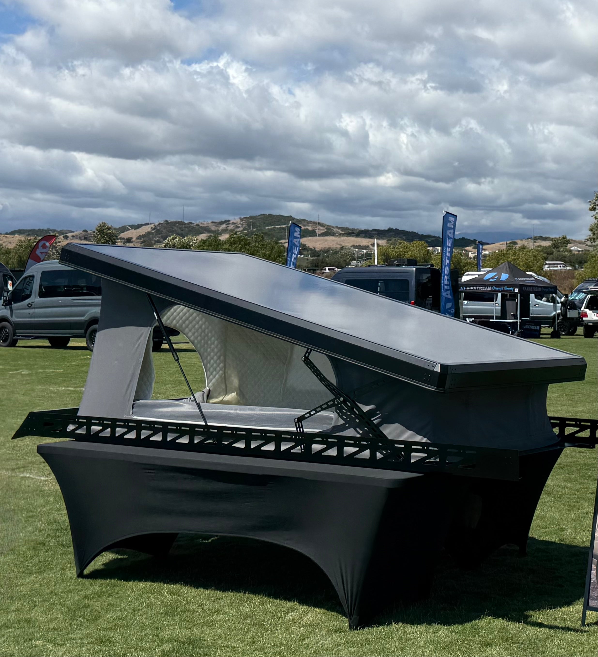 carbon tent Sprinter Carbon Fiber Roof-Top Tent System – Tec Vanlife