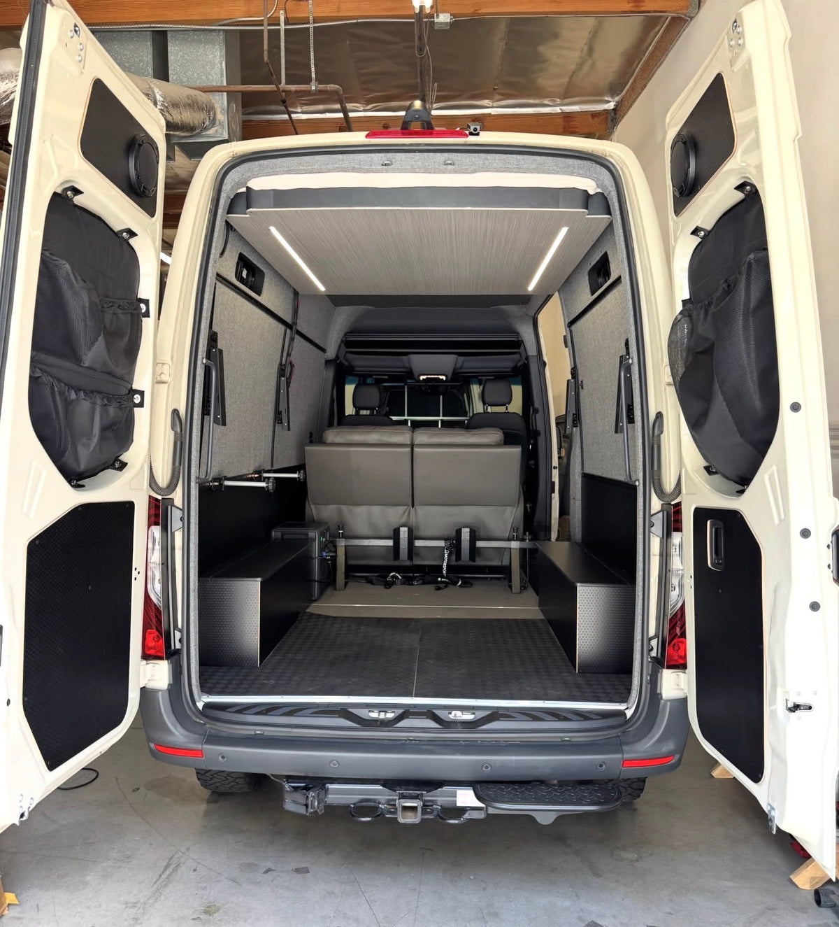RoamLabX Camper Van Expandable Elevator Bed