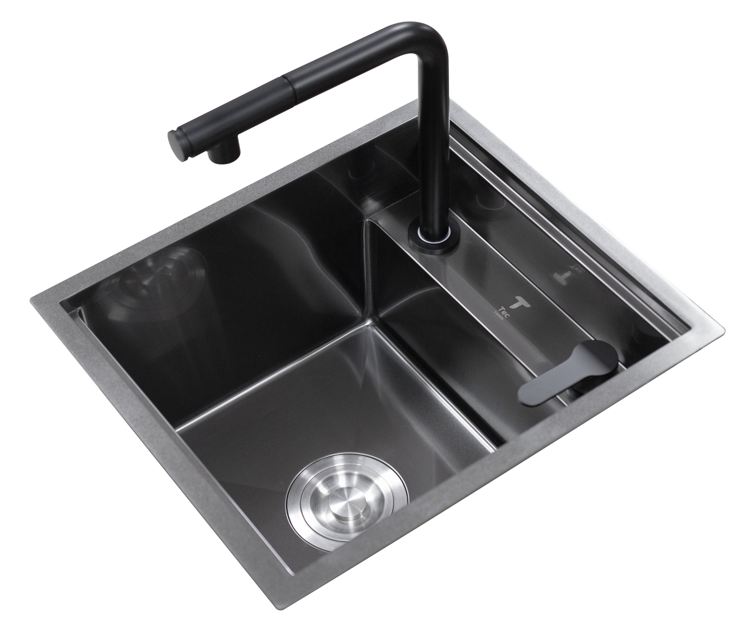 Tec Vanlife hidden camper van sink with retractable faucet