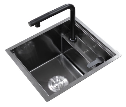 Black Camper Van / RV Sink | Hidden Sink