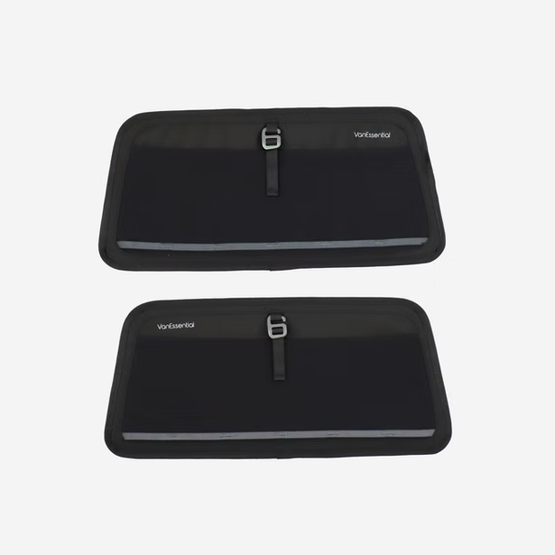 VanEssential Mercedes Sprinter Upper Rear Door Storage Panels (Pair)