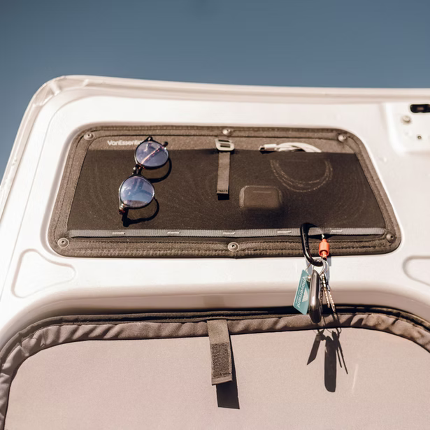 VanEssential Mercedes Sprinter Upper Rear Door Storage Panels (Pair)