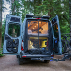 VanEssential Mercedes Sprinter VS30 (2019 - Current) Lower Rear Door Storage Panels (Pair)