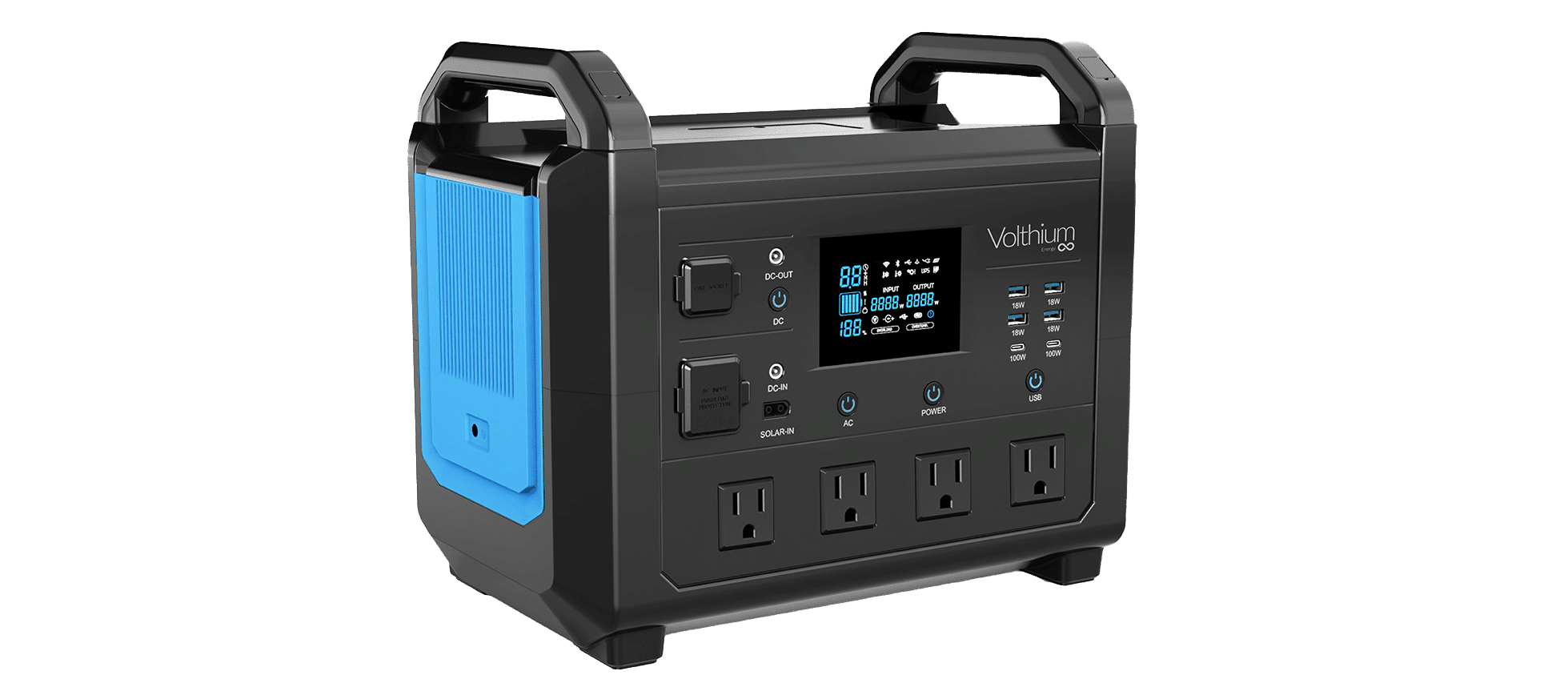 Portable Power Station Volthium | 1600W 1536Wh