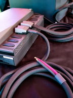 48-Volt Air Conditioner Cable for EcoFlow Power Kits (4-Post to Bare Wire, 20 Foot)