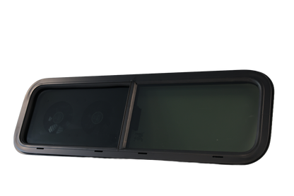 VW1033 Dual-Fan Half Slider Bunk Window