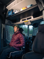 VanEssential Ford Transit Headliner Shelf - Without Grab Handle
