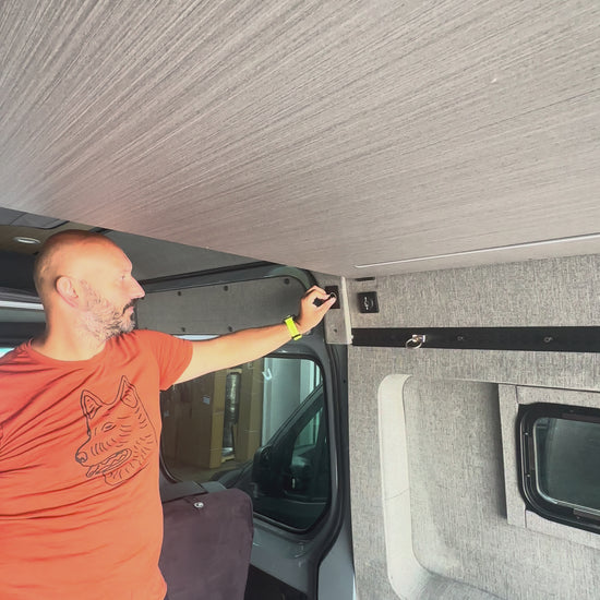 Camper Van Expandable Elevator Bed