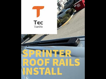 Sprinter Roof Rails | BLACK