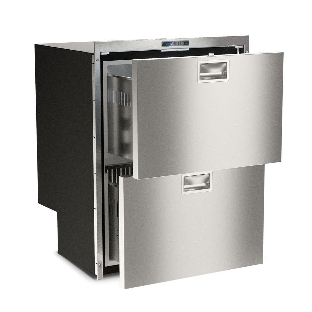 Vitrifrigo  Stainless steel Double Drawer Refrigerator DW180 OCX2 DTX
