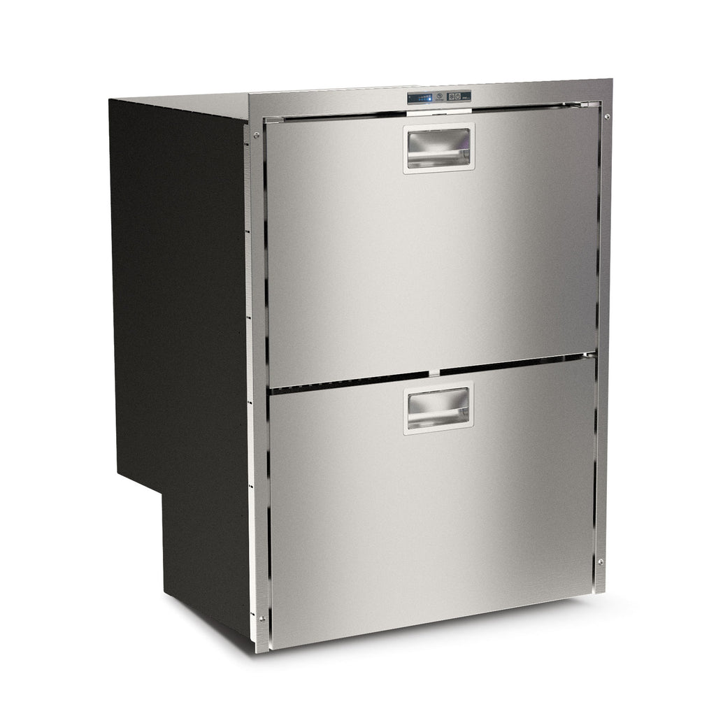Vitrifrigo  Stainless steel Double Drawer Refrigerator DW180 OCX2 DTX