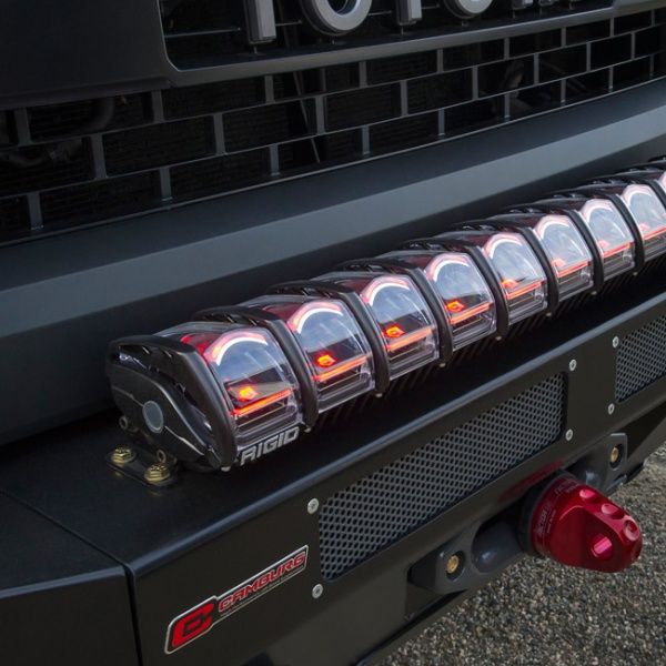 The RIGID Adapt LED light bar for Sprinter camper van conversions