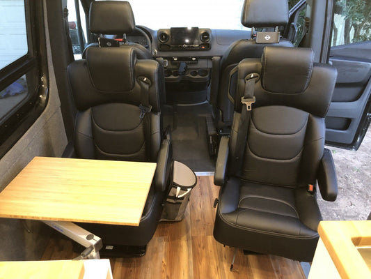 JMG Dual Swivel Captain Chairs for Sprinter / Transit Camper Van Conversions
