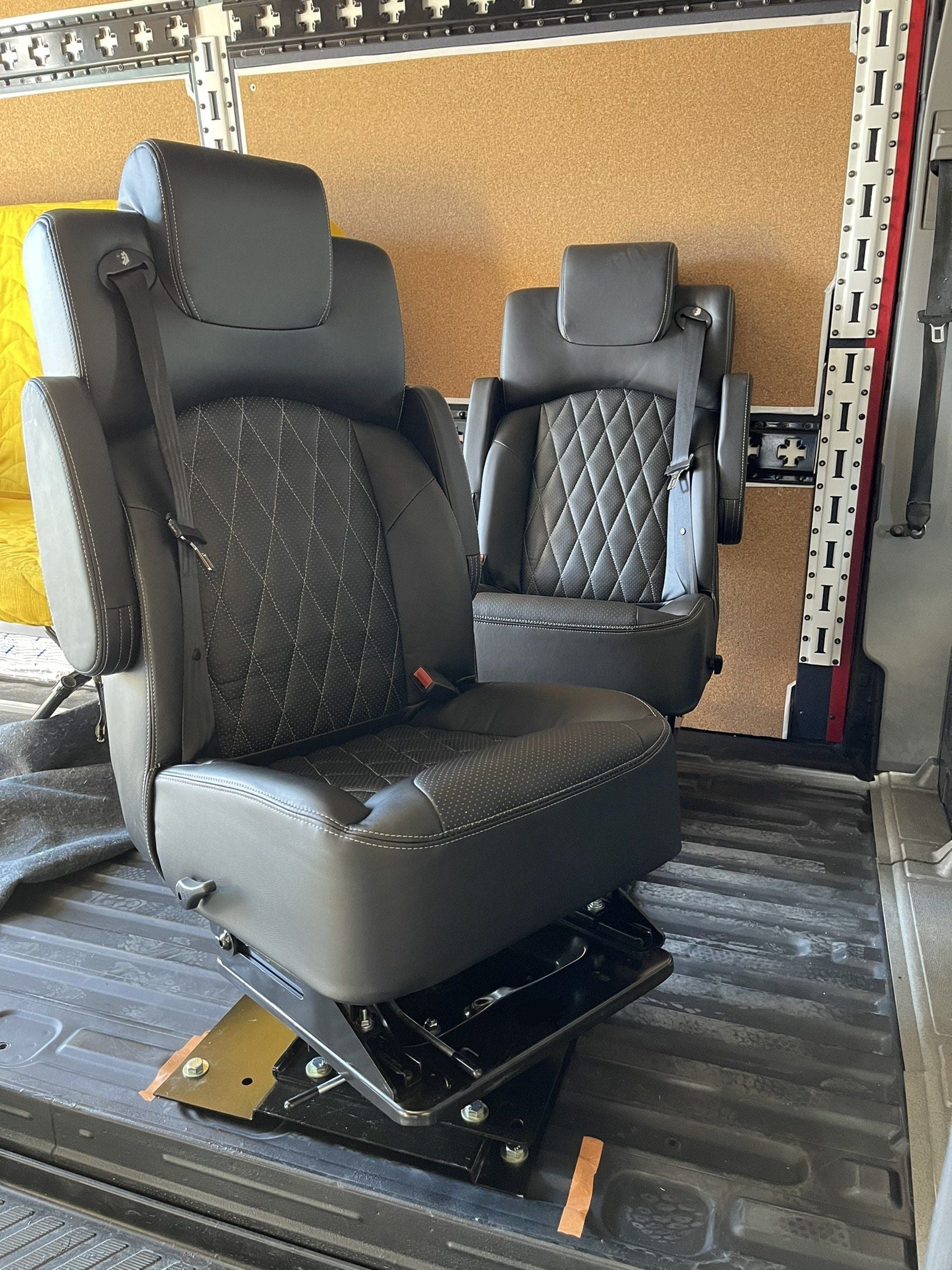 JMG Dual Swivel Captain Chairs for Sprinter / Transit Camper Van Conversions